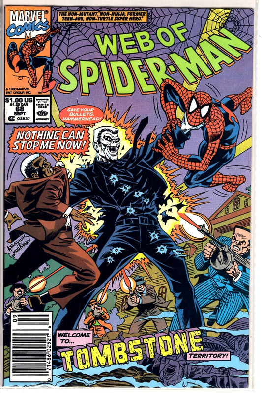 Marvel Comics Web of Spider-Man #68 [FN]