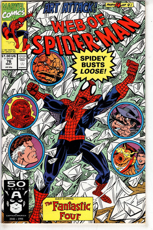 Marvel Comics Web of Spider-Man #76