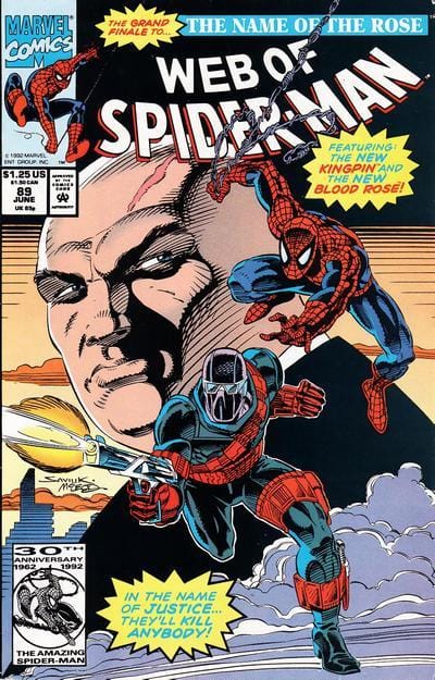 Marvel Comics Web of Spider-Man #89 [FINE]