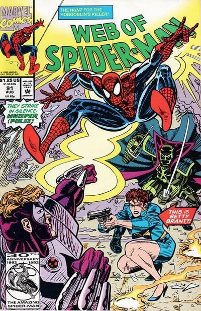 Marvel Comics Web of Spider-Man #91 [FINE]