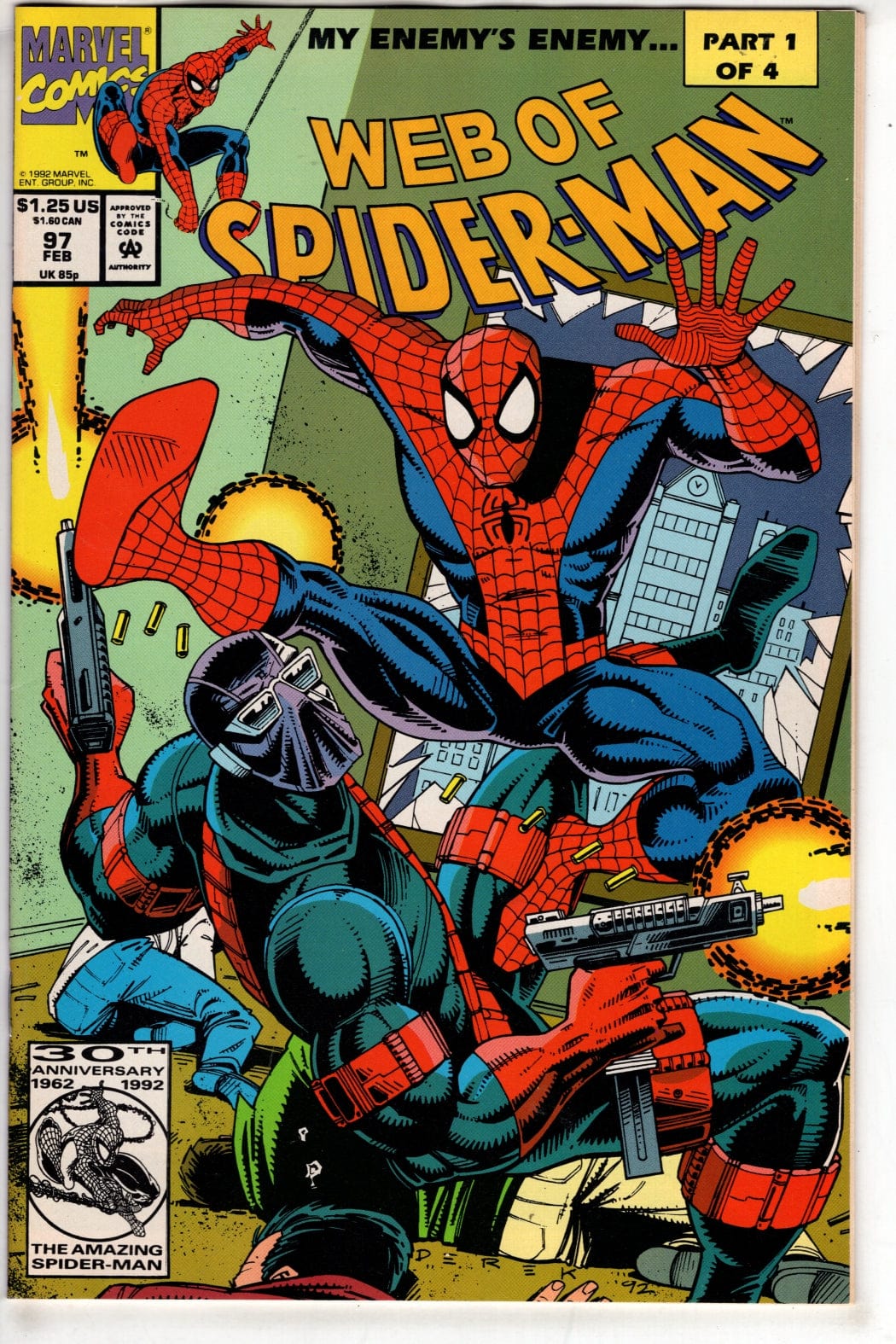 Marvel Comics Web of Spider-Man #97