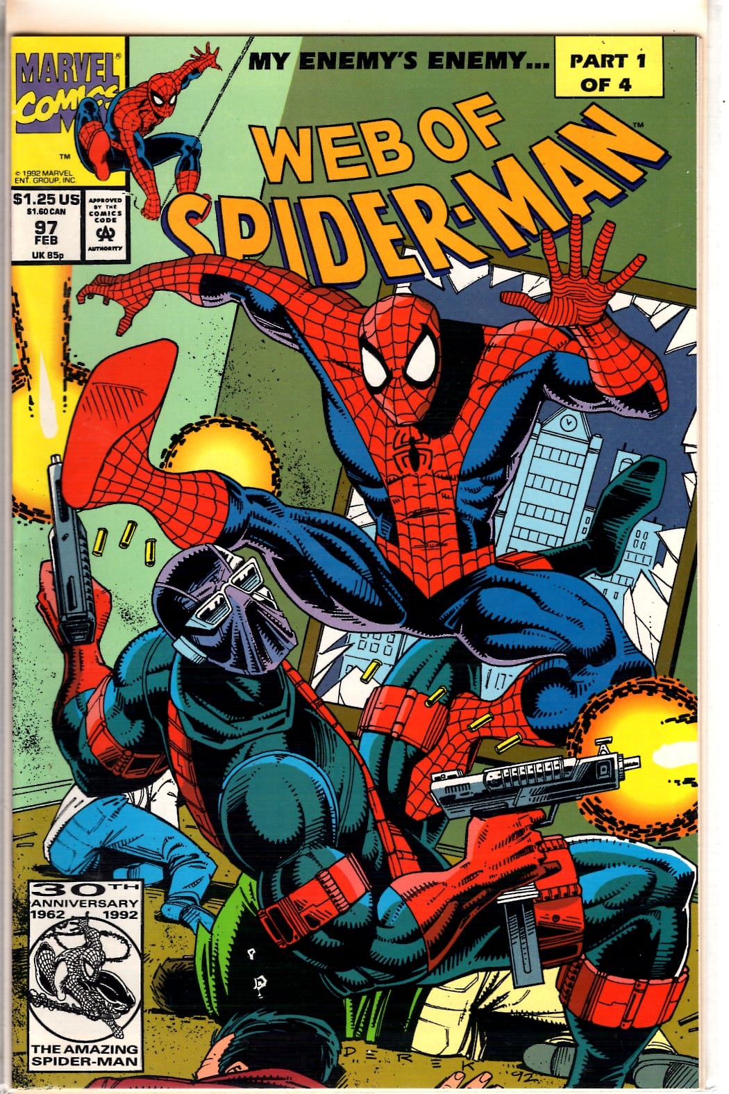 Marvel Comics Web of Spider-Man #97 [FINE]