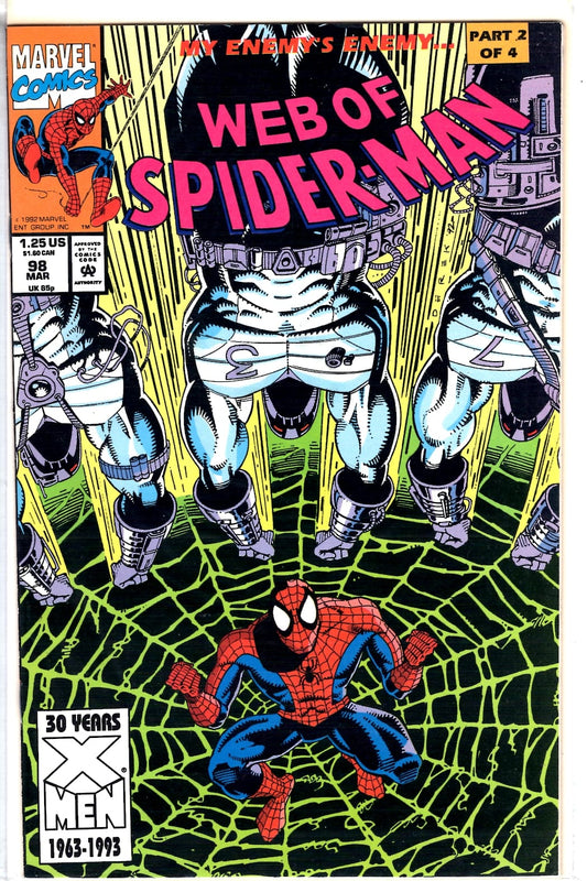 Marvel Comics Web of Spider-Man #98 [FINE]