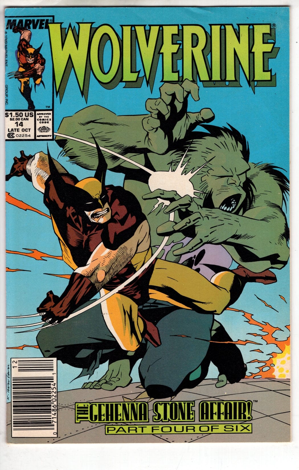 Marvel Comics Wolverine #14 [FN]