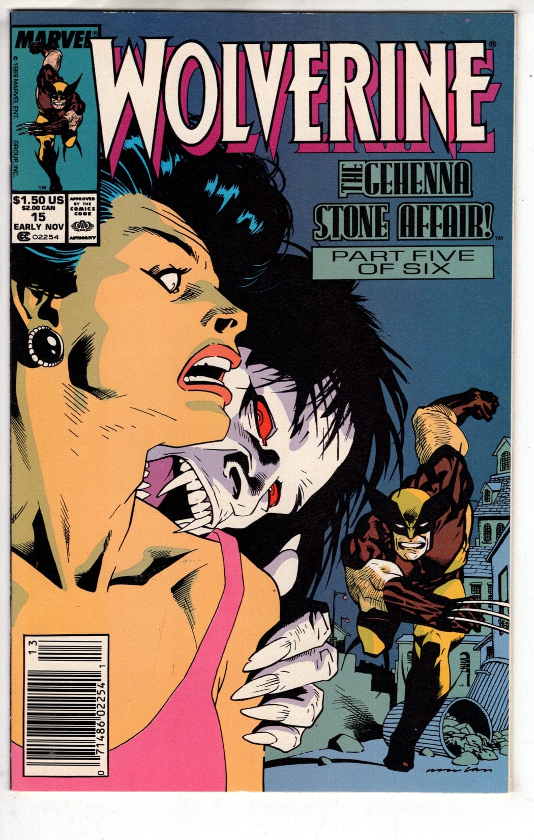 Marvel Comics Wolverine #15 [FN/VF]