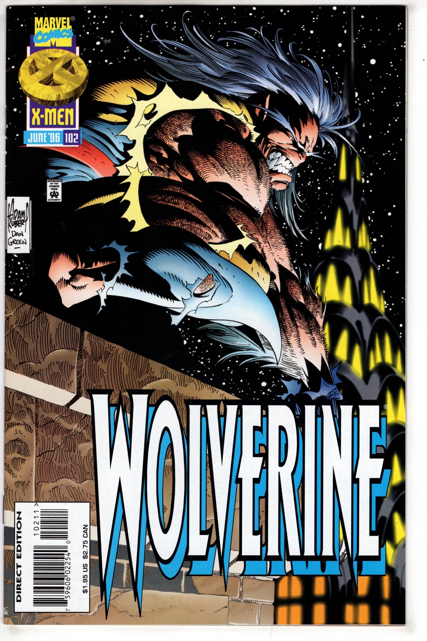 MARVEL Comics Wolverine (1988 series) #102 [Direct Edition]