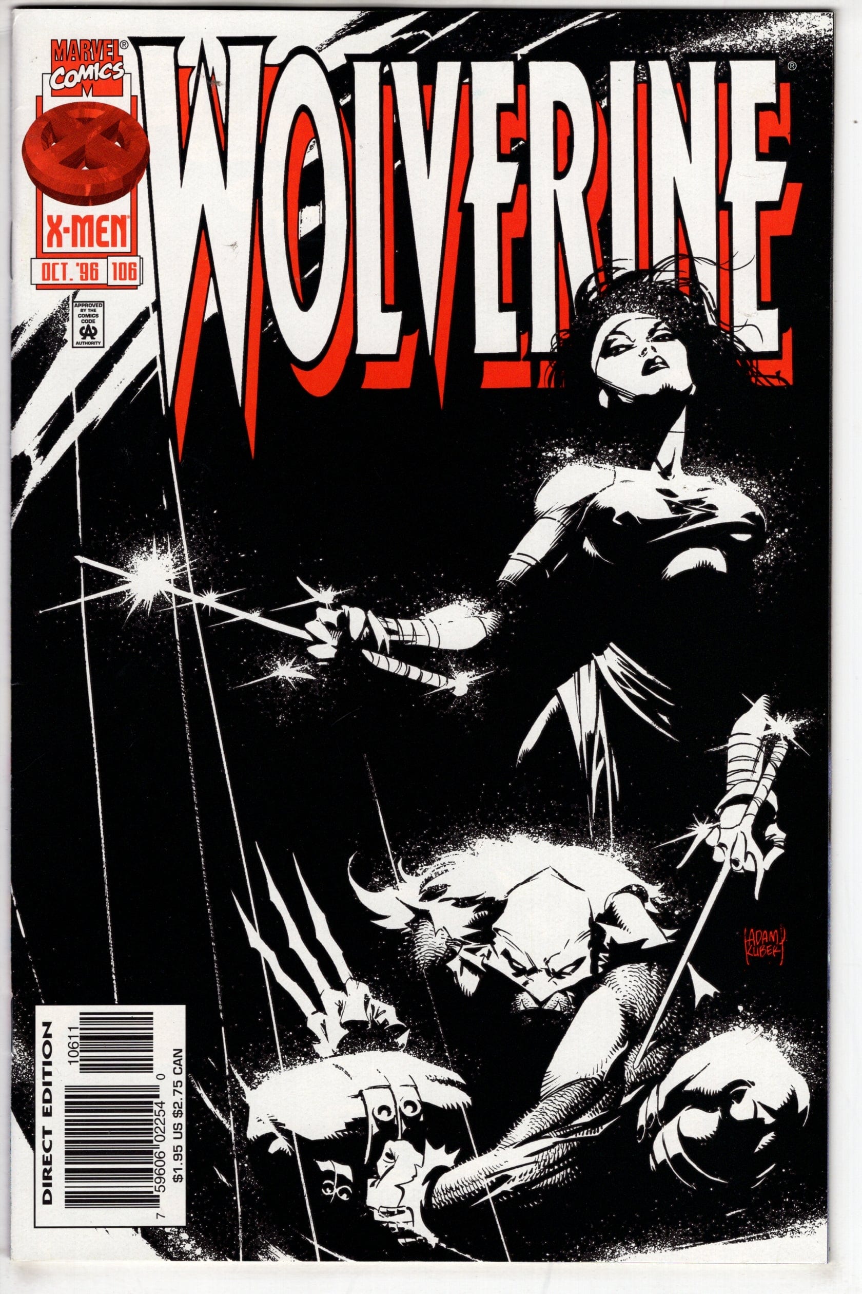 MARVEL Comics Wolverine (1988 series) #106 [Direct Edition]