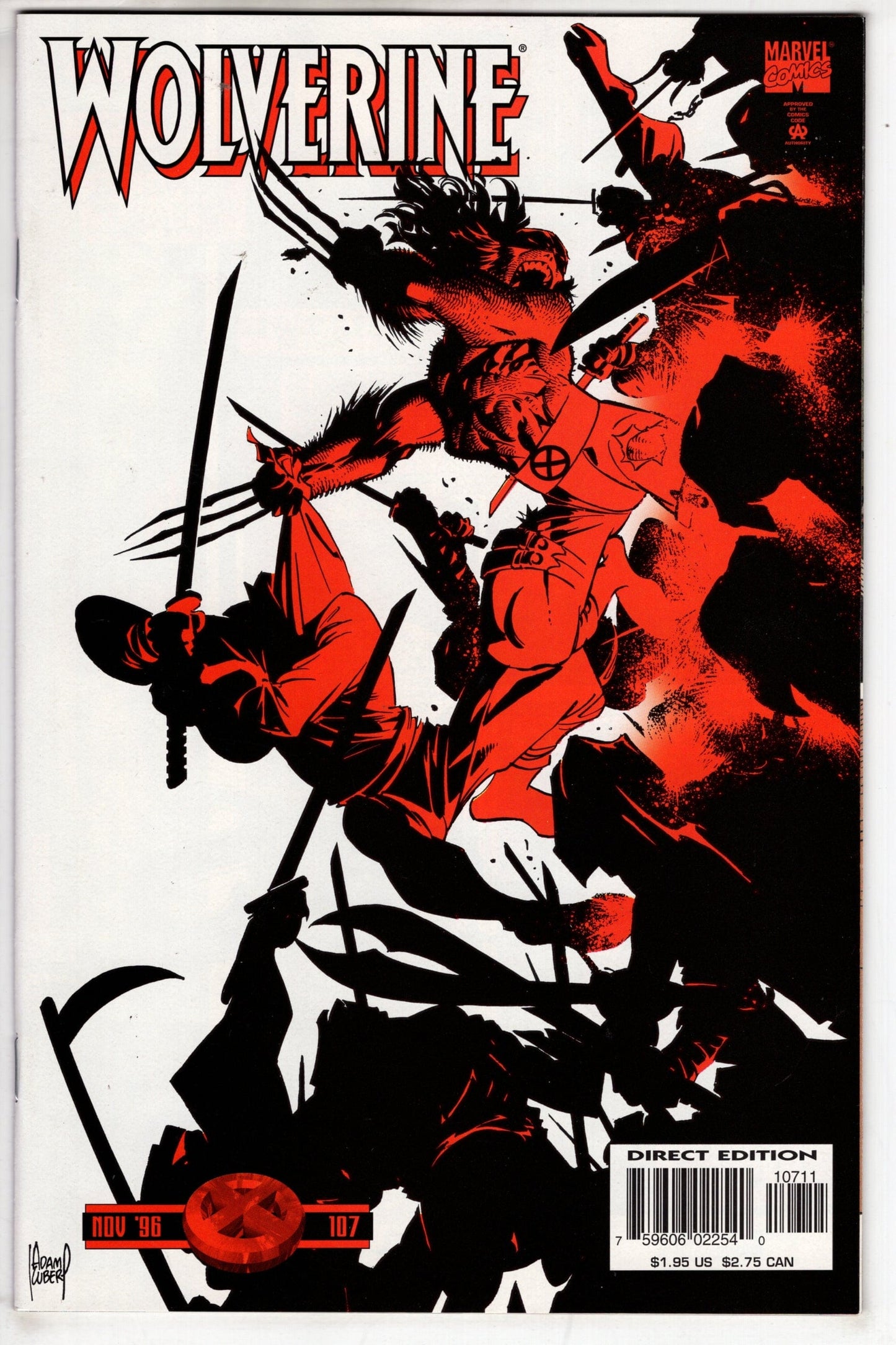 MARVEL Comics Wolverine (1988 series) #107 [Direct Edition]