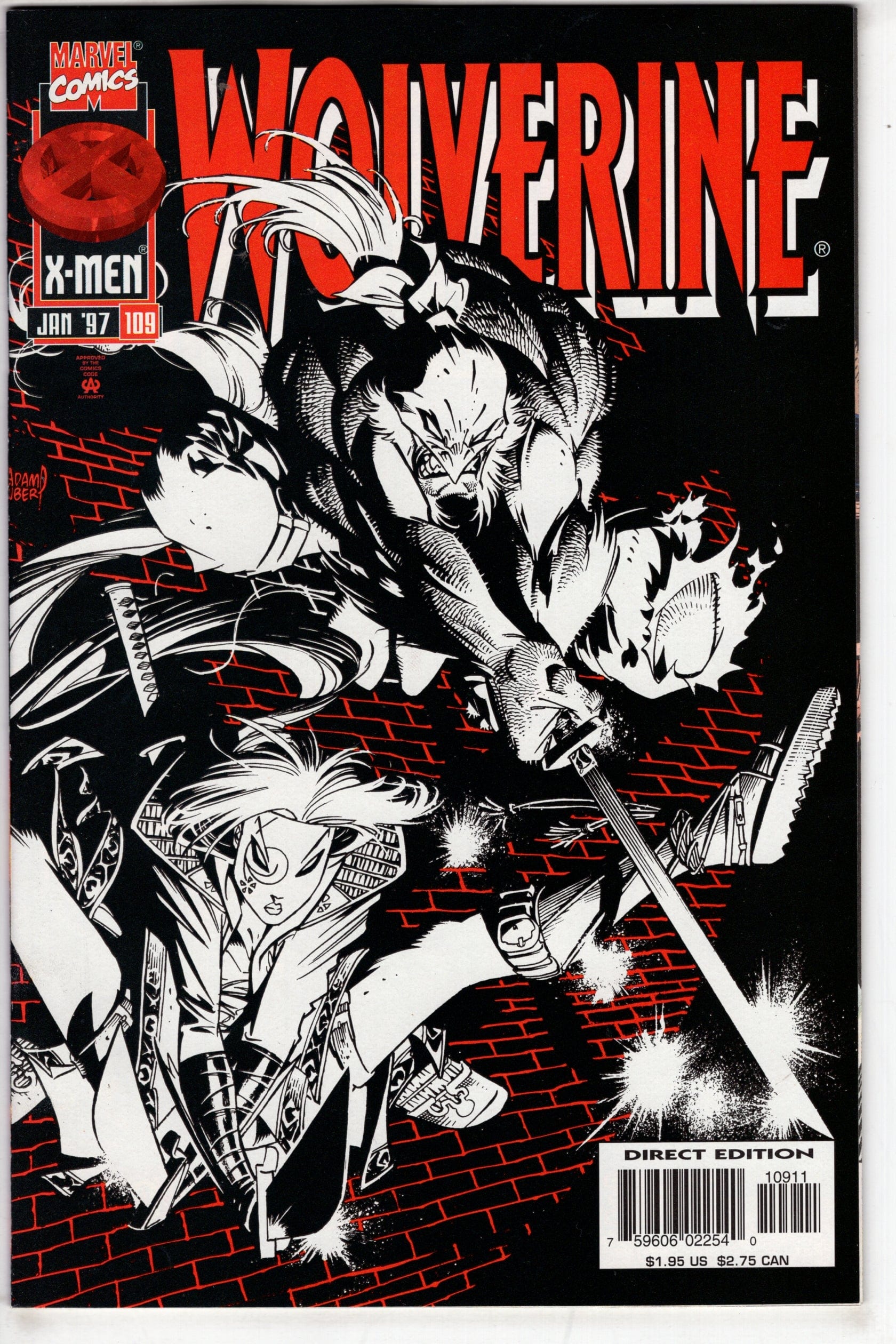 MARVEL Comics Wolverine (1988 series) #109 [Direct Edition]