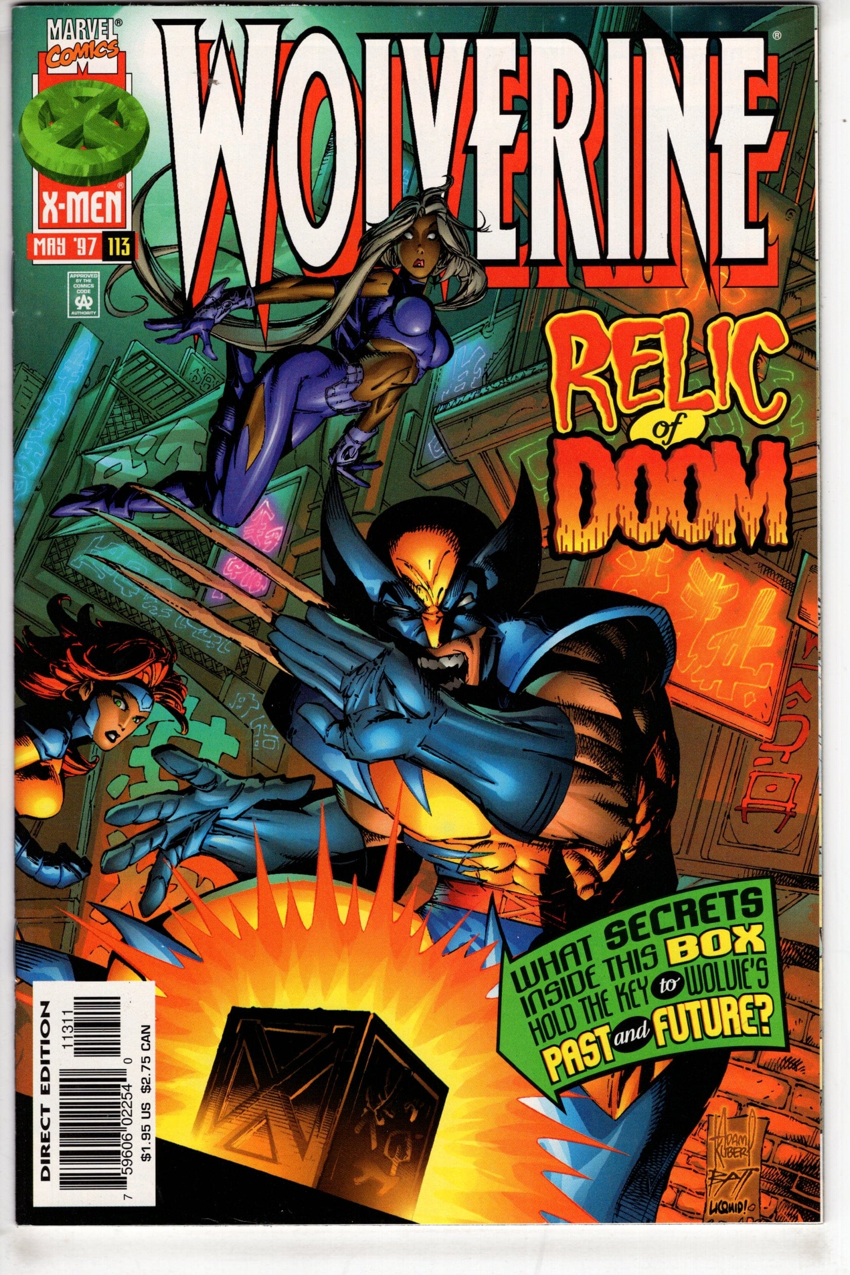 MARVEL Comics Wolverine (1988 series) #113 [Direct Edition]
