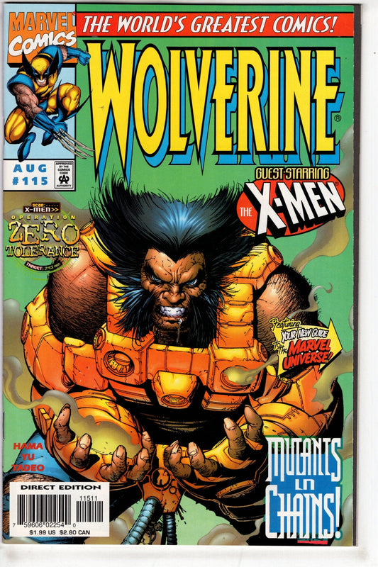 MARVEL Comics Wolverine (1988 series) #115 [Direct Edition]