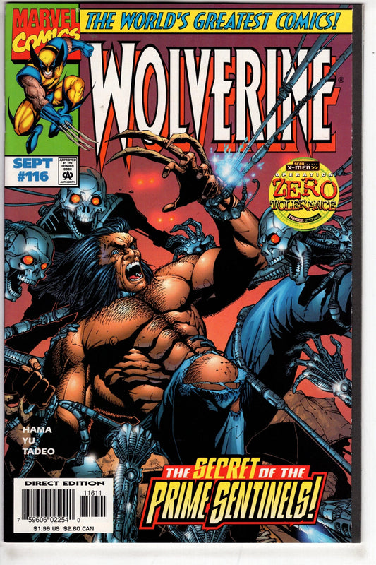 MARVEL Comics Wolverine (1988 series) #116 [Direct Edition]