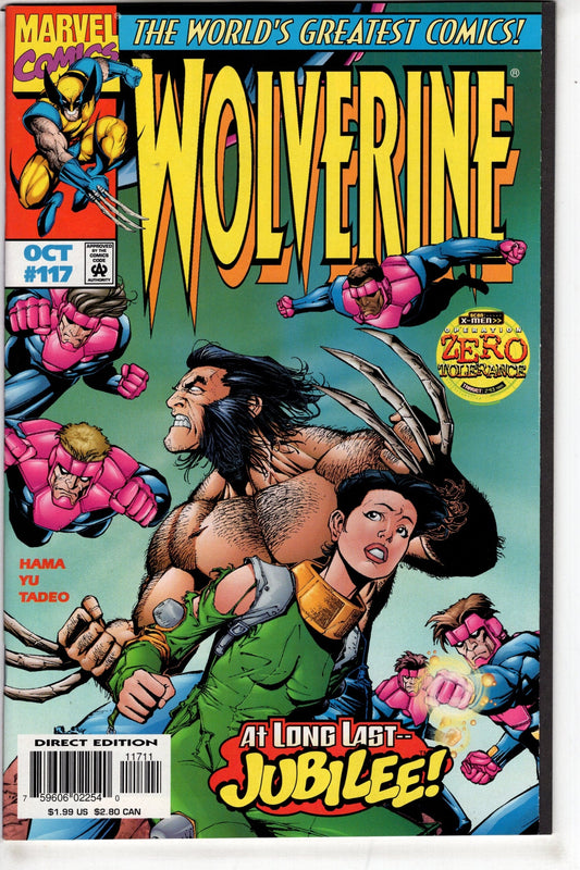 MARVEL Comics Wolverine (1988 series) #117 [Direct Edition]