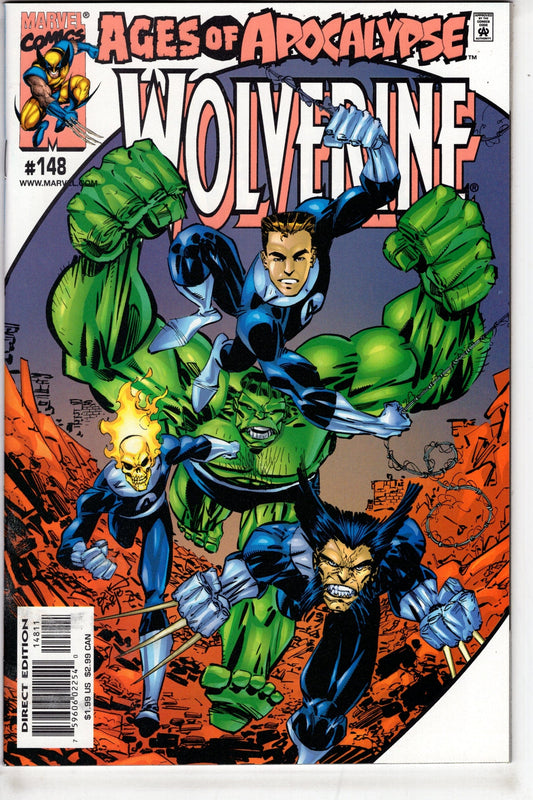 MARVEL Comics Wolverine (1988 series) #148 [Direct Edition]