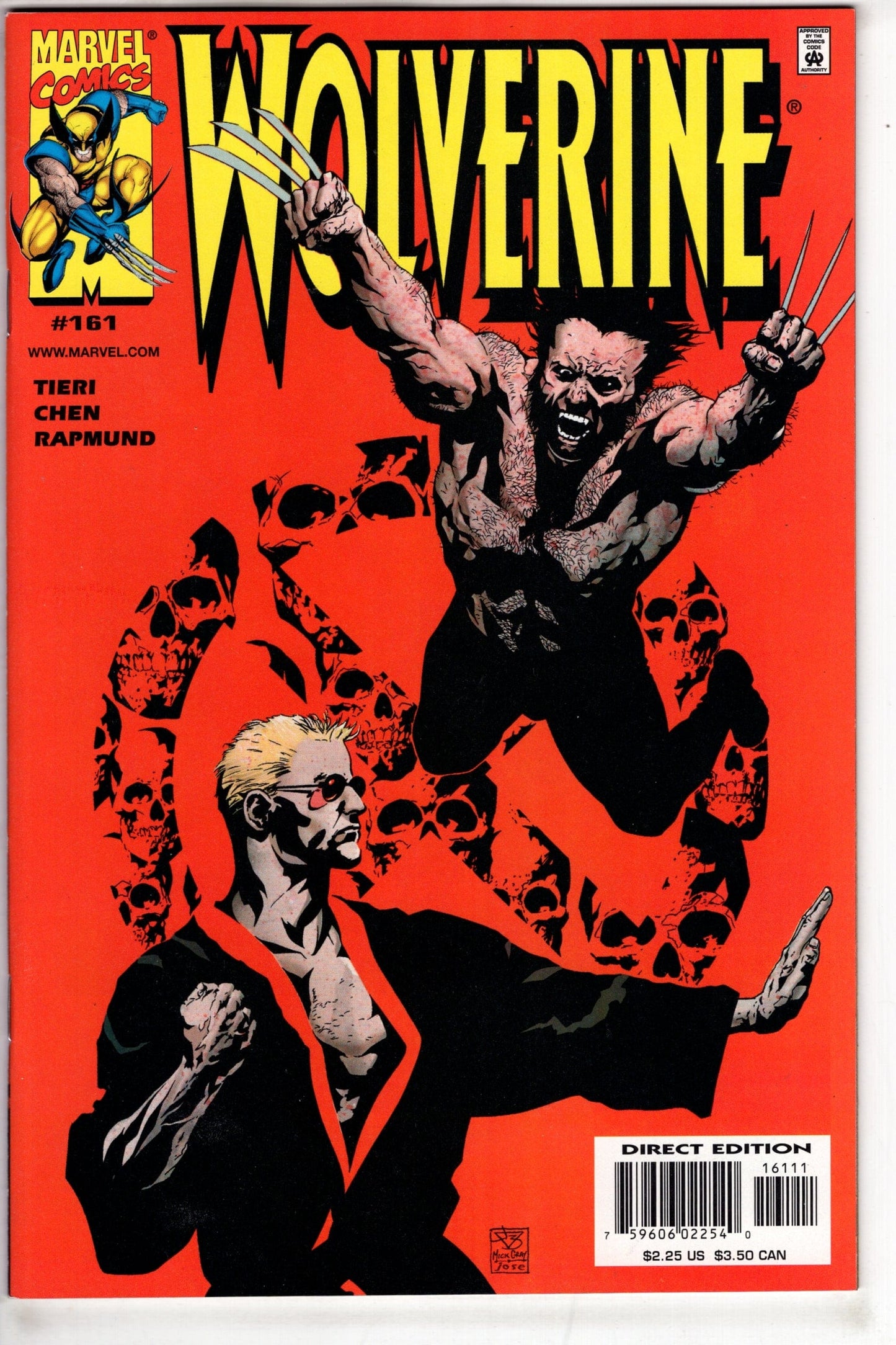 MARVEL Comics Wolverine (1988 series) #161 [Direct Edition]