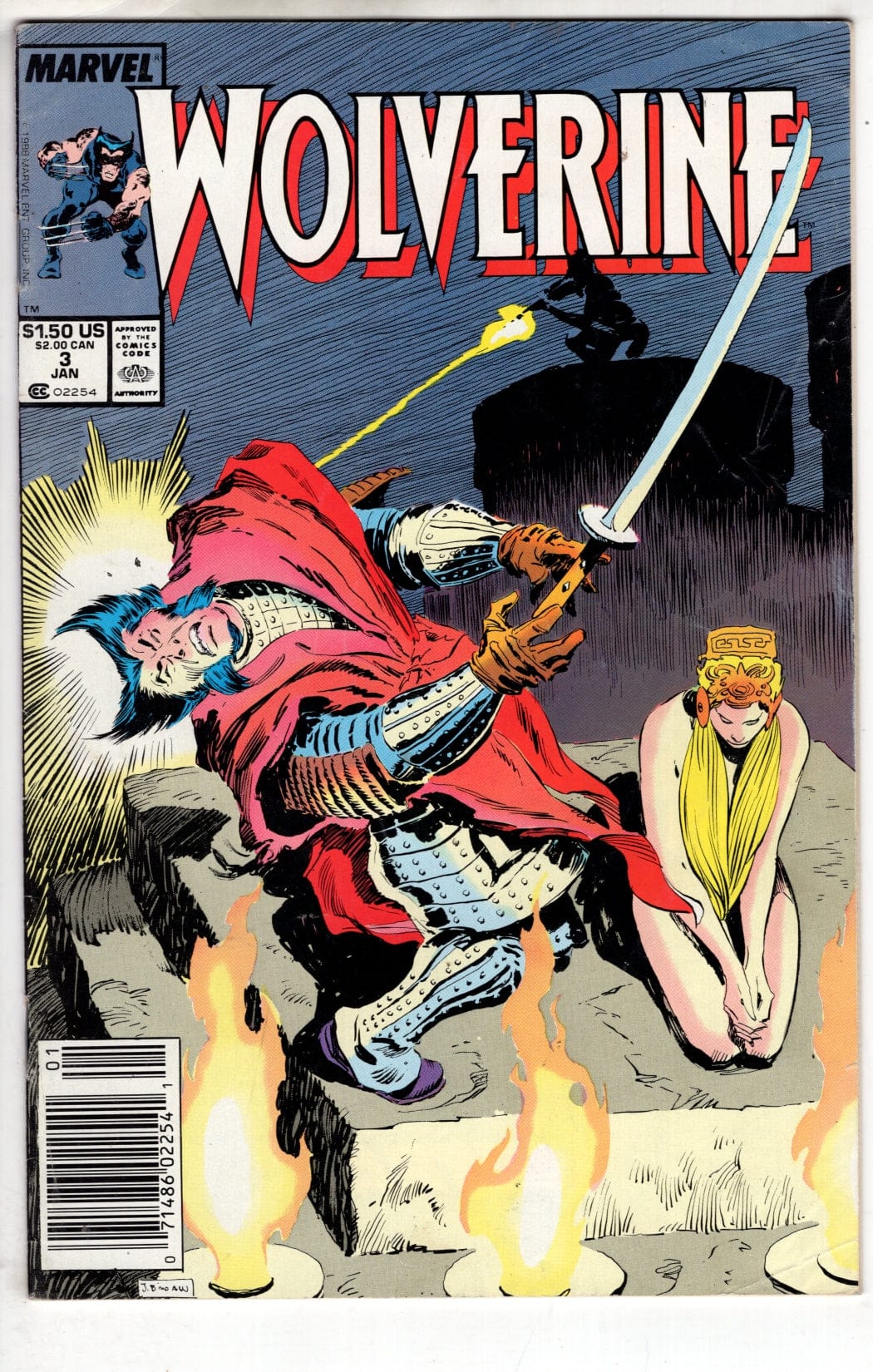 Marvel Comics Wolverine #3 [VG]