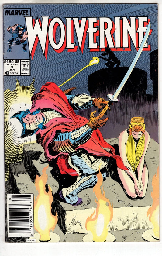 Marvel Comics Wolverine #3 [VG]