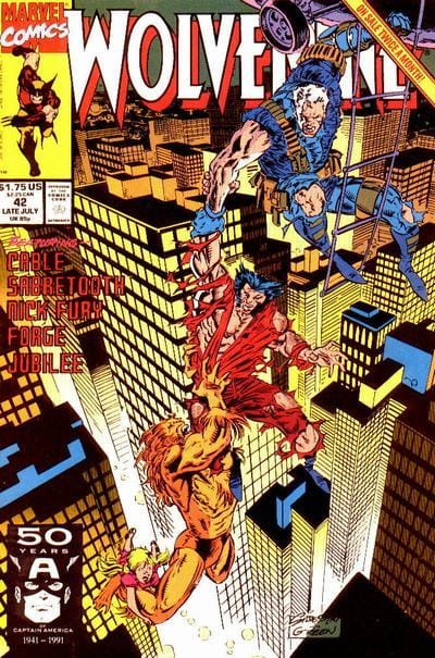 Marvel Comics Wolverine #42 [FN/VF]