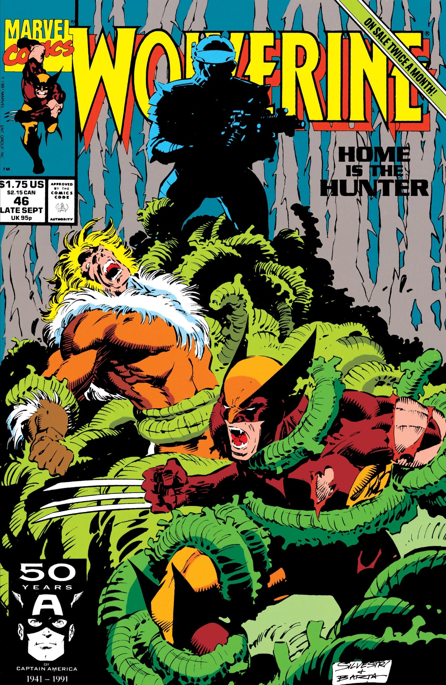 Marvel Comics Wolverine #46 [FN/VF]