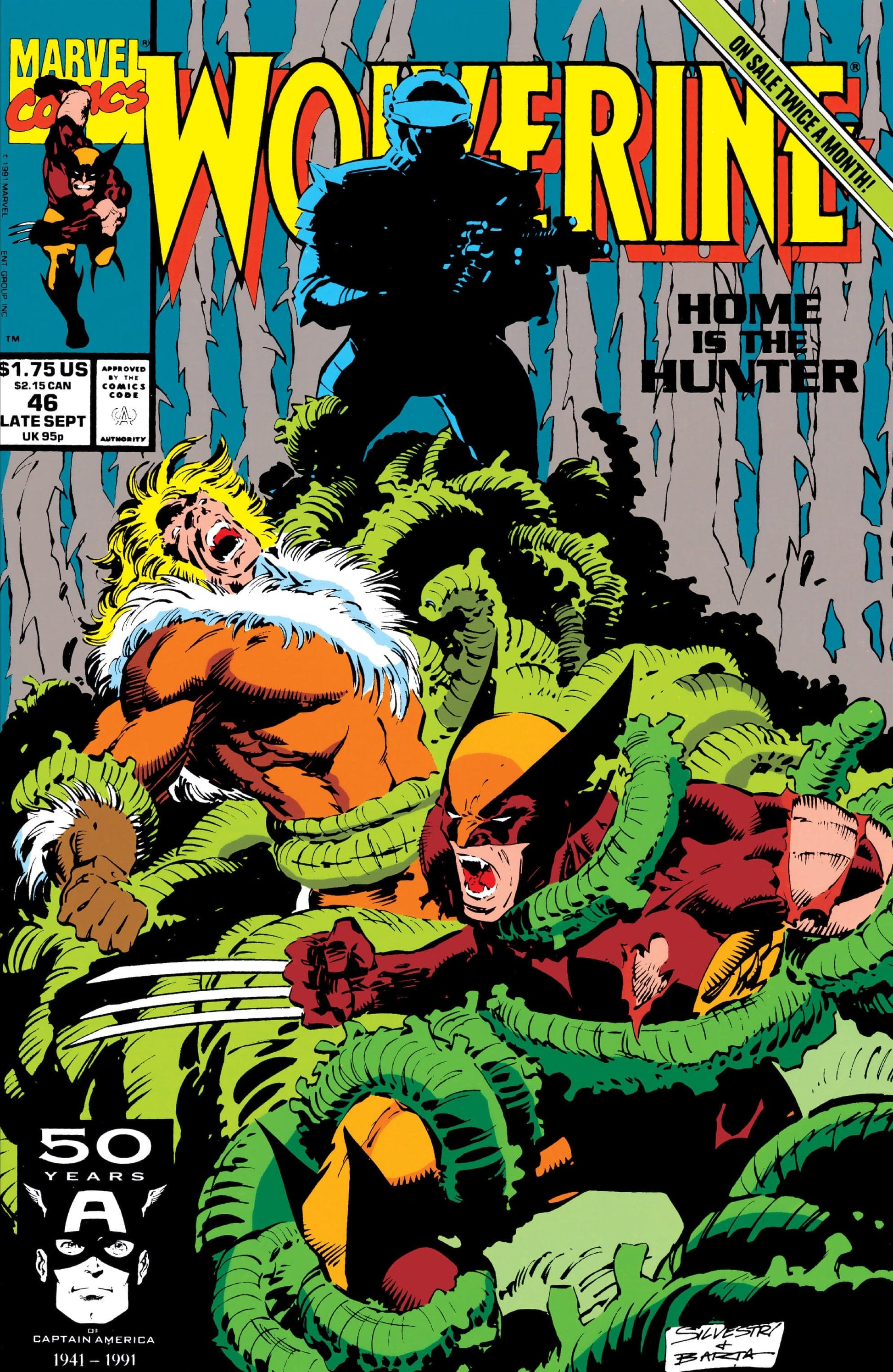 Marvel Comics Wolverine #46 [FN/VF]