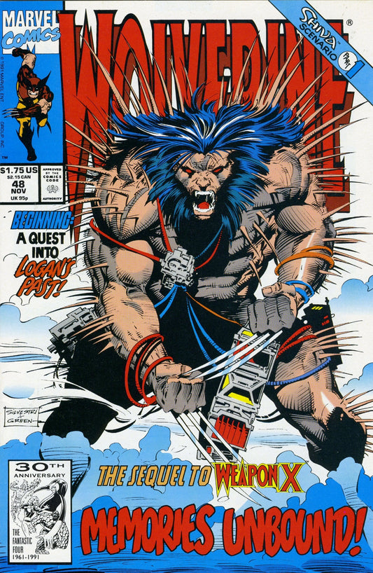 Marvel Comics Wolverine #48 [FN/VF]