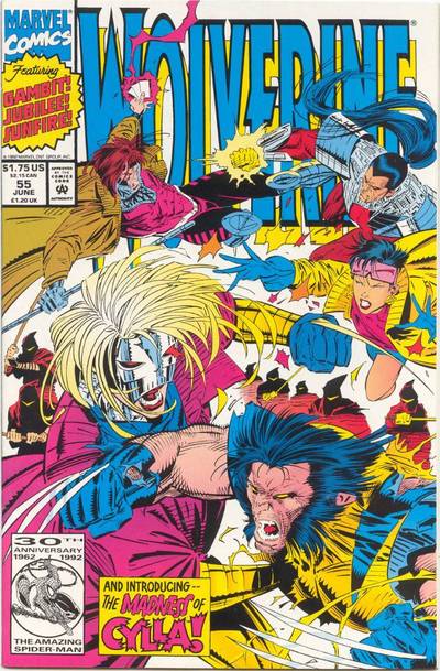 Marvel Comics Wolverine #55 [FN/VF]