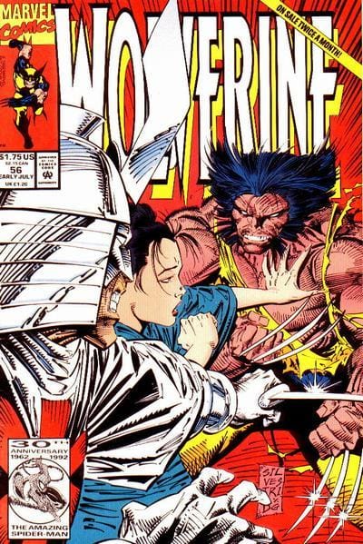 Marvel Comics Wolverine #56 [FN/VF]