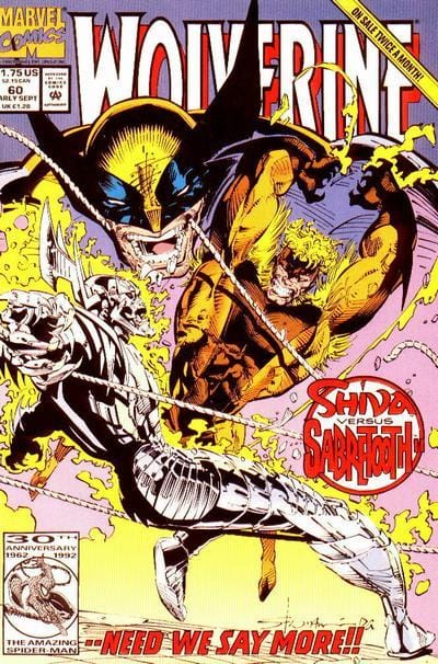 Marvel Comics Wolverine #60 [FN/VF]