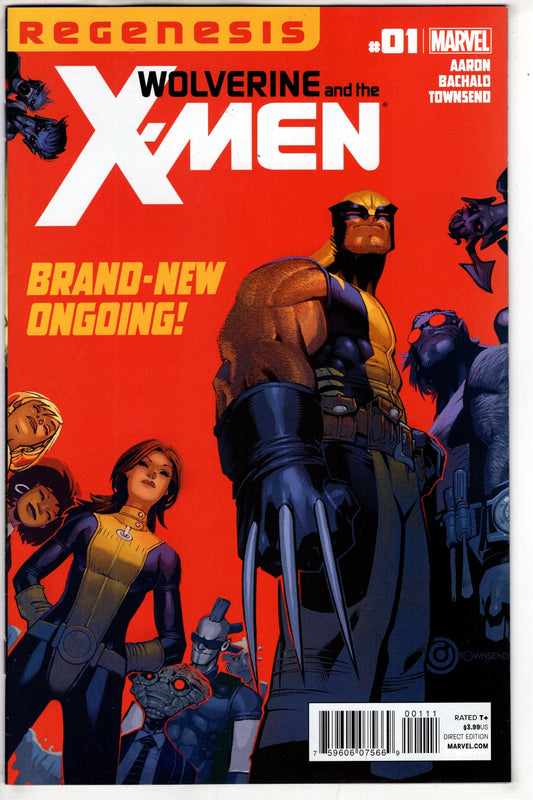 MARVEL COMICS WOLVERINE AND X-MEN #1 XREGG