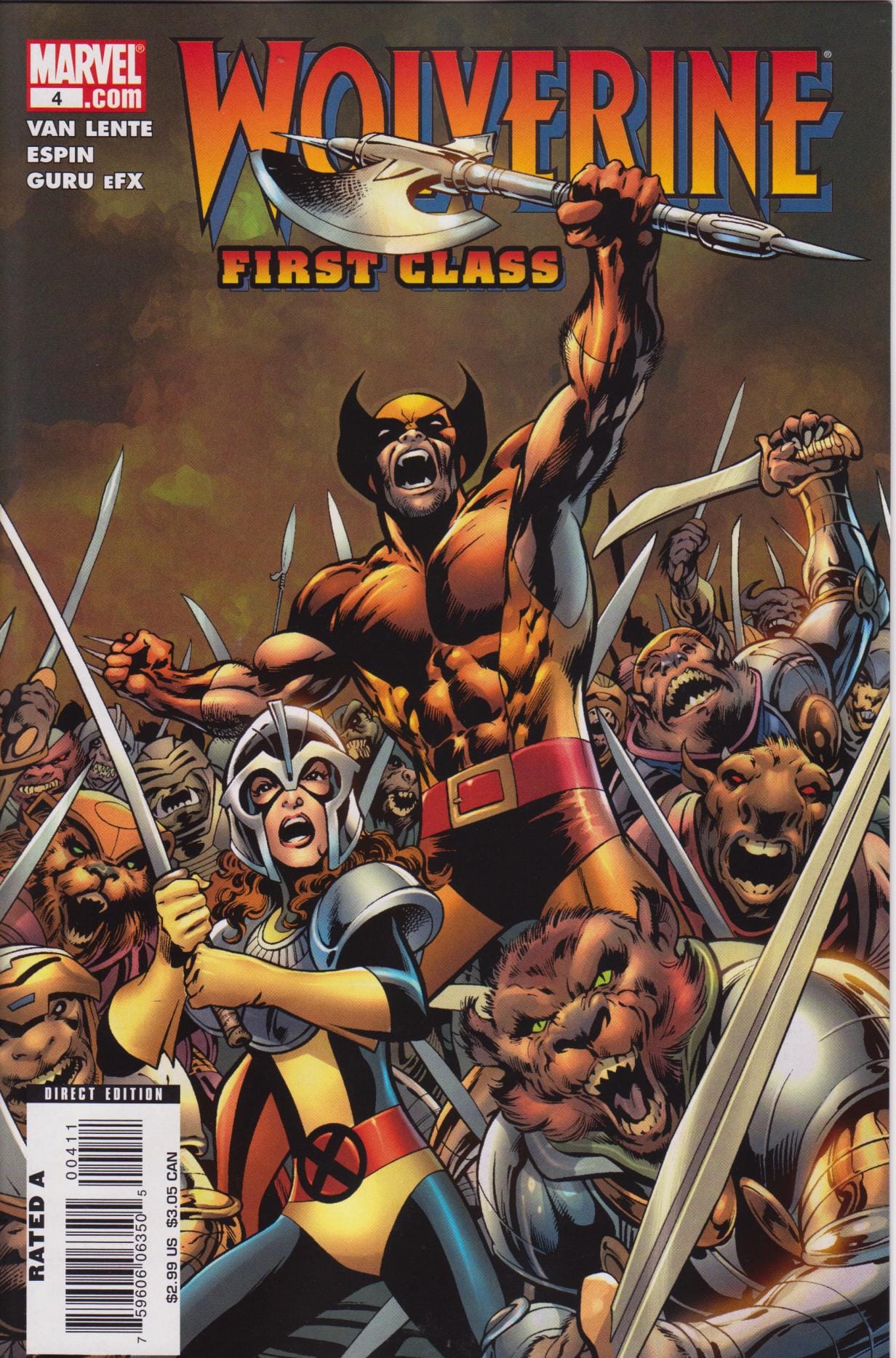 Marvel Comics Wolverine: First Class #4 [VF/NM]