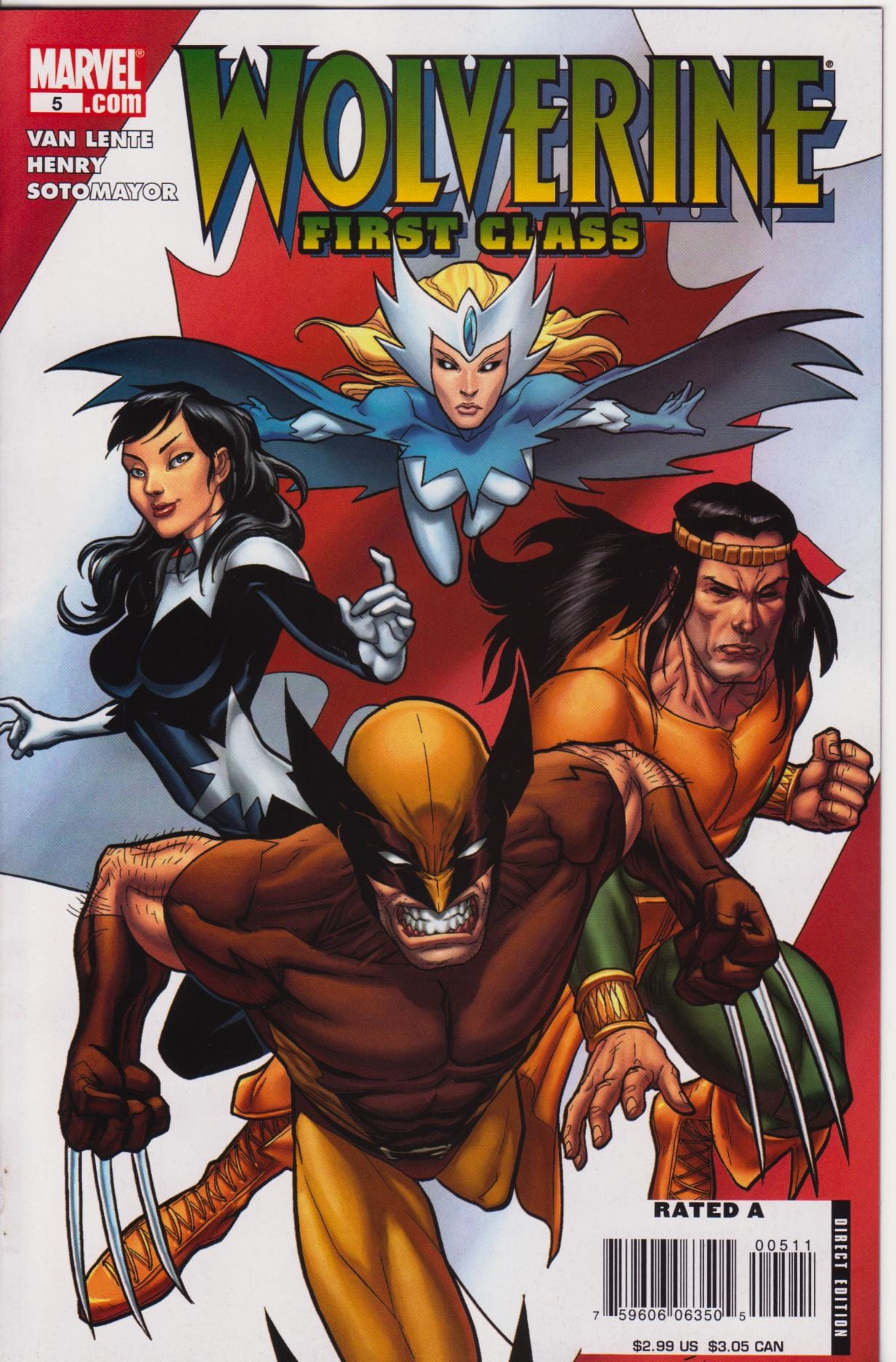 Marvel Comics Wolverine: First Class #5 [VF/NM]