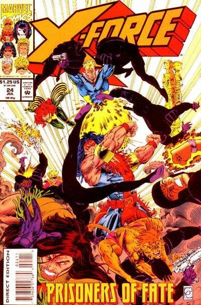 Marvel Comics X-Force #24 [VF]