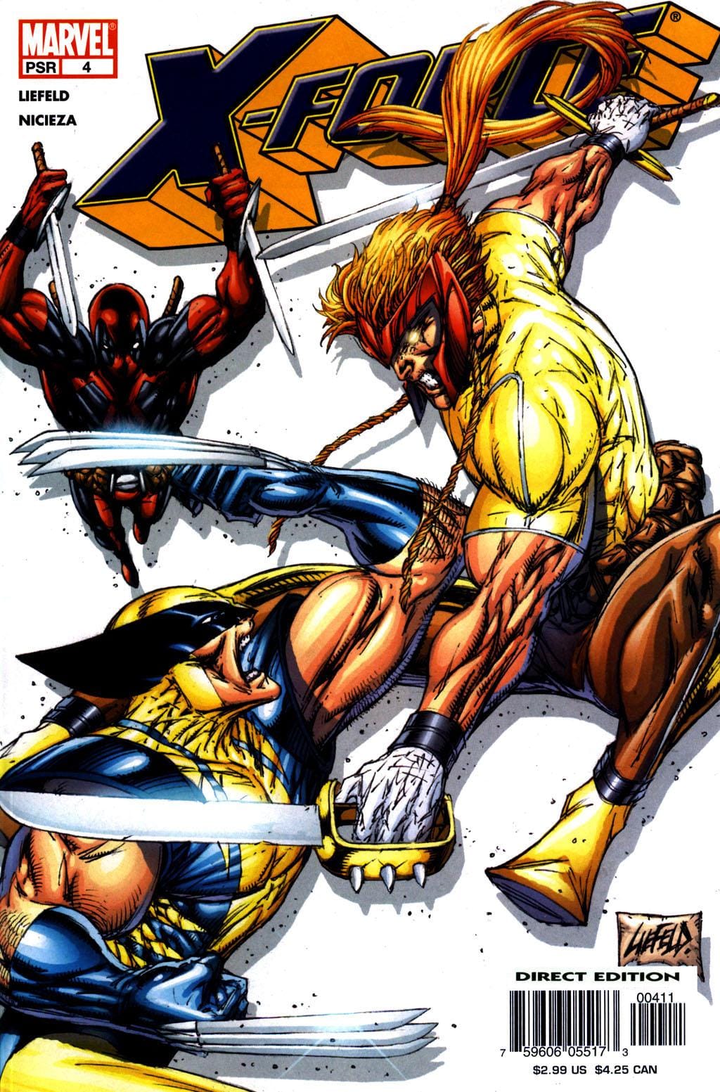 Marvel Comics X-Force #4 [VF]