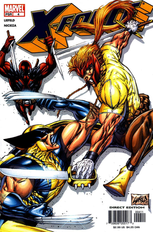 Marvel Comics X-Force #4 [VF]