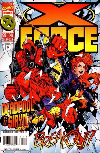 Marvel Comics X-Force #47 [VF]