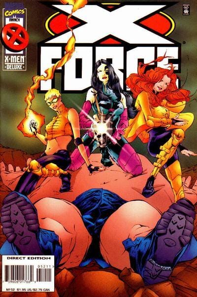 Marvel Comics X-Force #52 [VG]