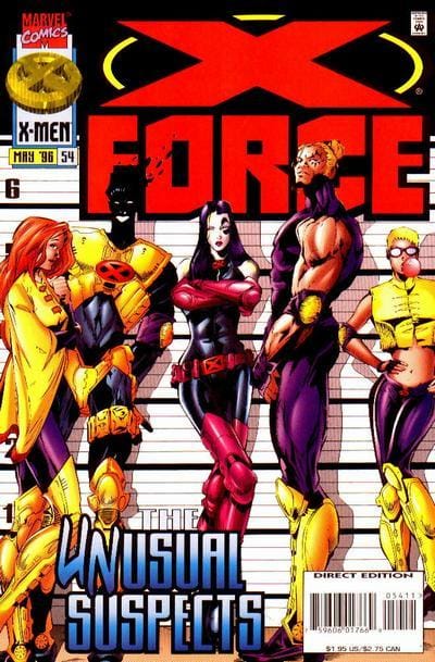 Marvel Comics X-Force #54 [FN/VF]