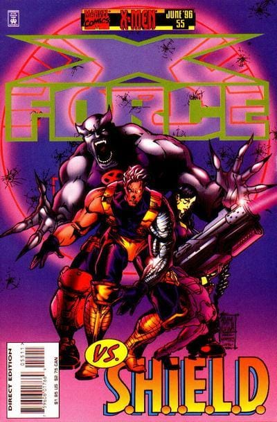 Marvel Comics X-Force #55 [FN/VF]