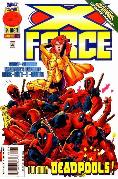 Marvel Comics X-Force #56 [FN/VF]
