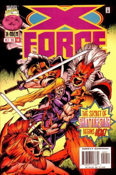 Marvel Comics X-Force #59 [FN/VF]