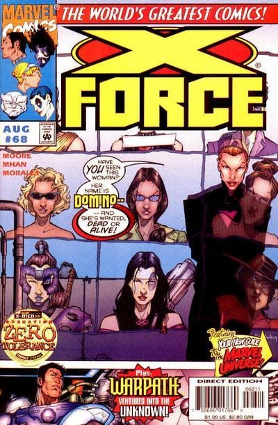Marvel Comics X-Force #68 [VF]