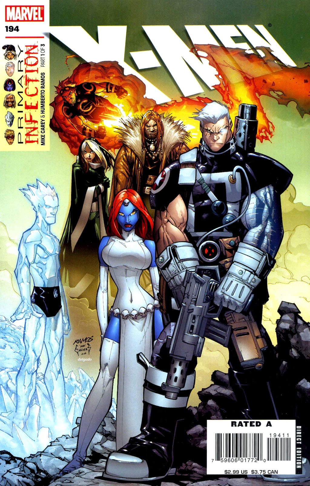 Marvel Comics X-Men #194 [FN/VF]