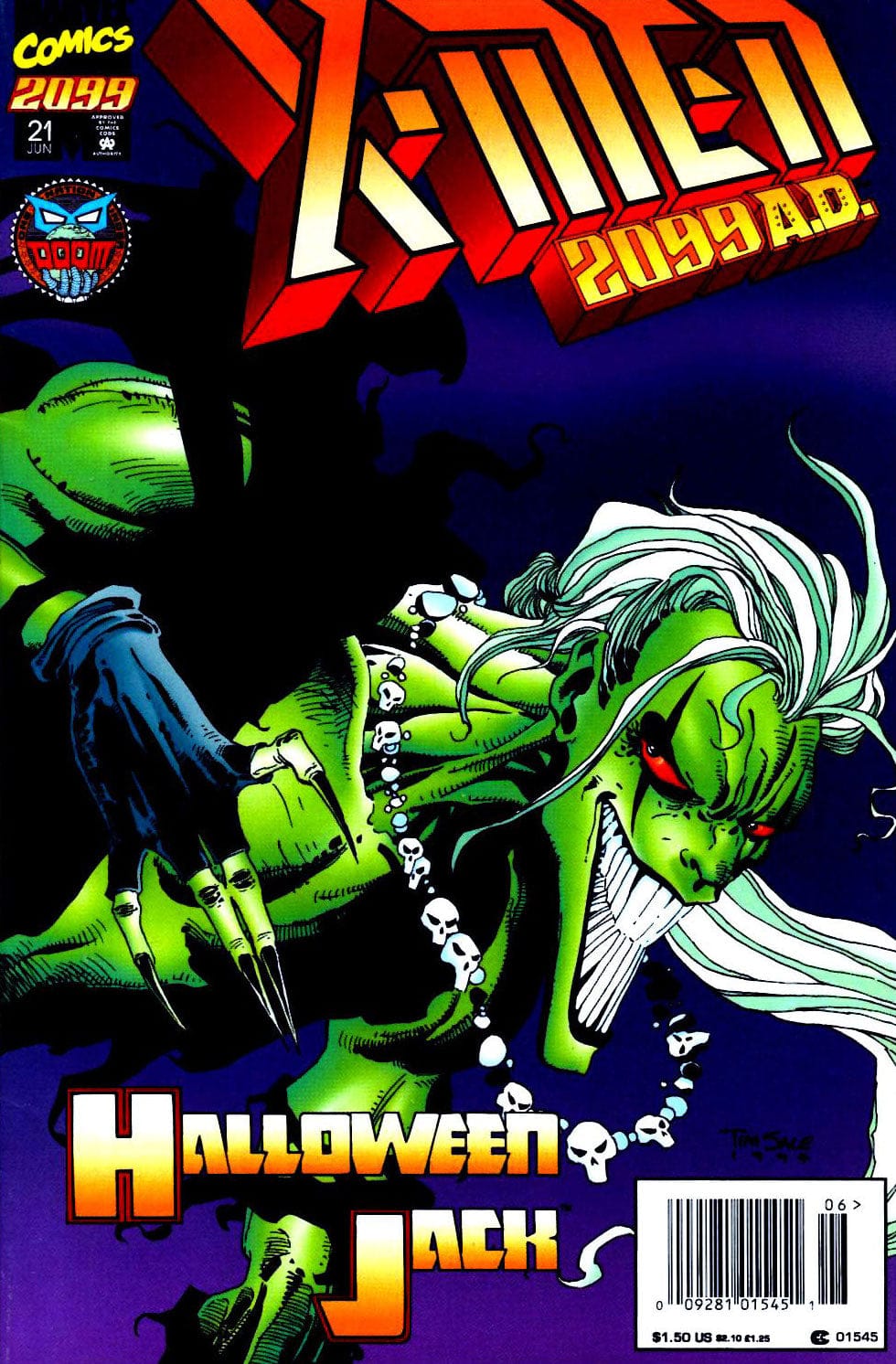 Marvel Comics X-Men 2099 #21 [VF]