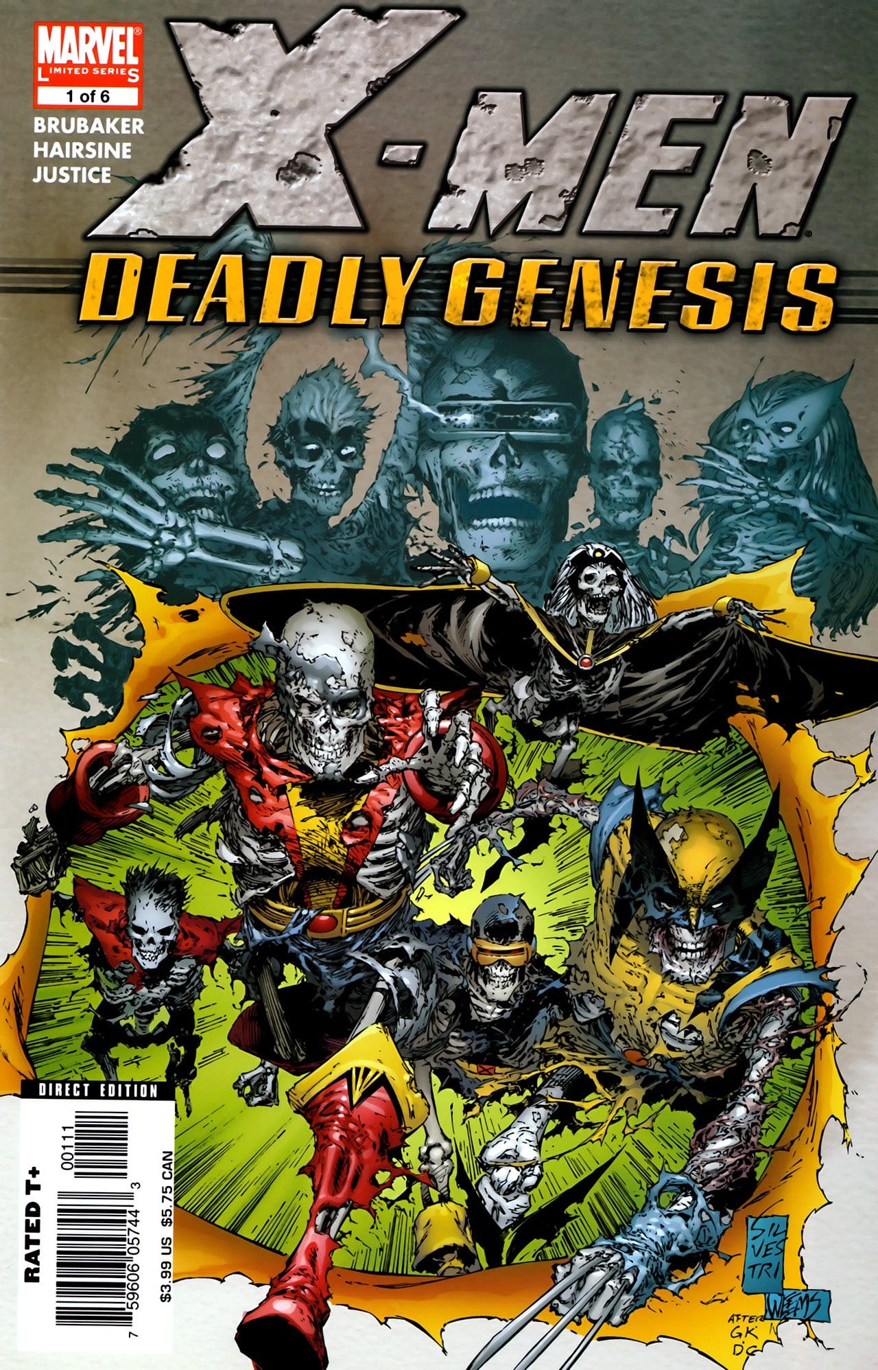 Marvel Comics X-Men: Deadly Genesis #1 [VF]