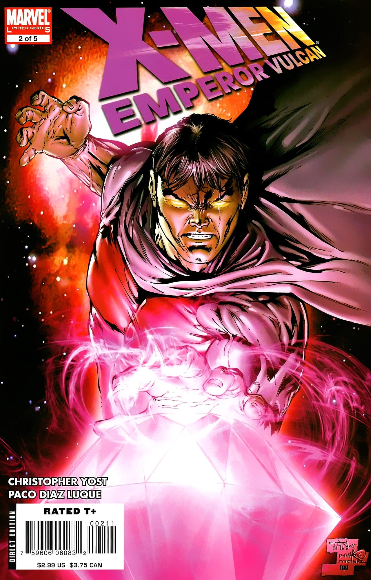 Marvel Comics X-Men: Emperor Vulcan #2 [VF/NM]