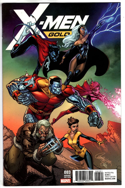 MARVEL COMICS X-MEN GOLD #3 CAMPBELL VAR (FN/VF)