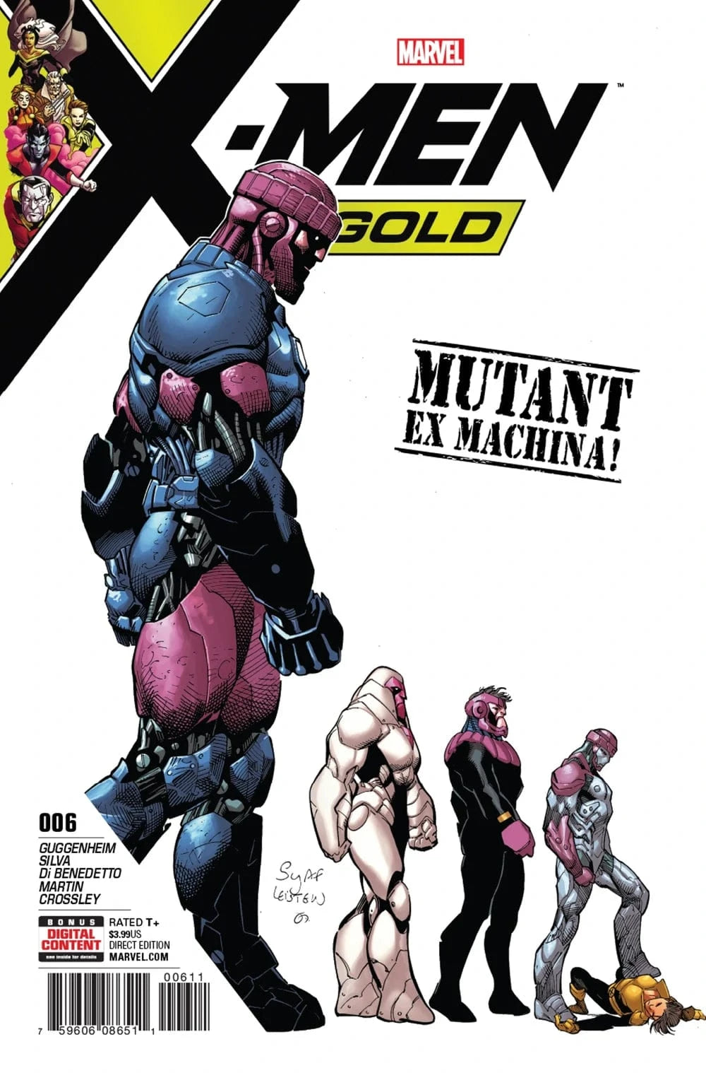 MARVEL COMICS X-MEN GOLD #6