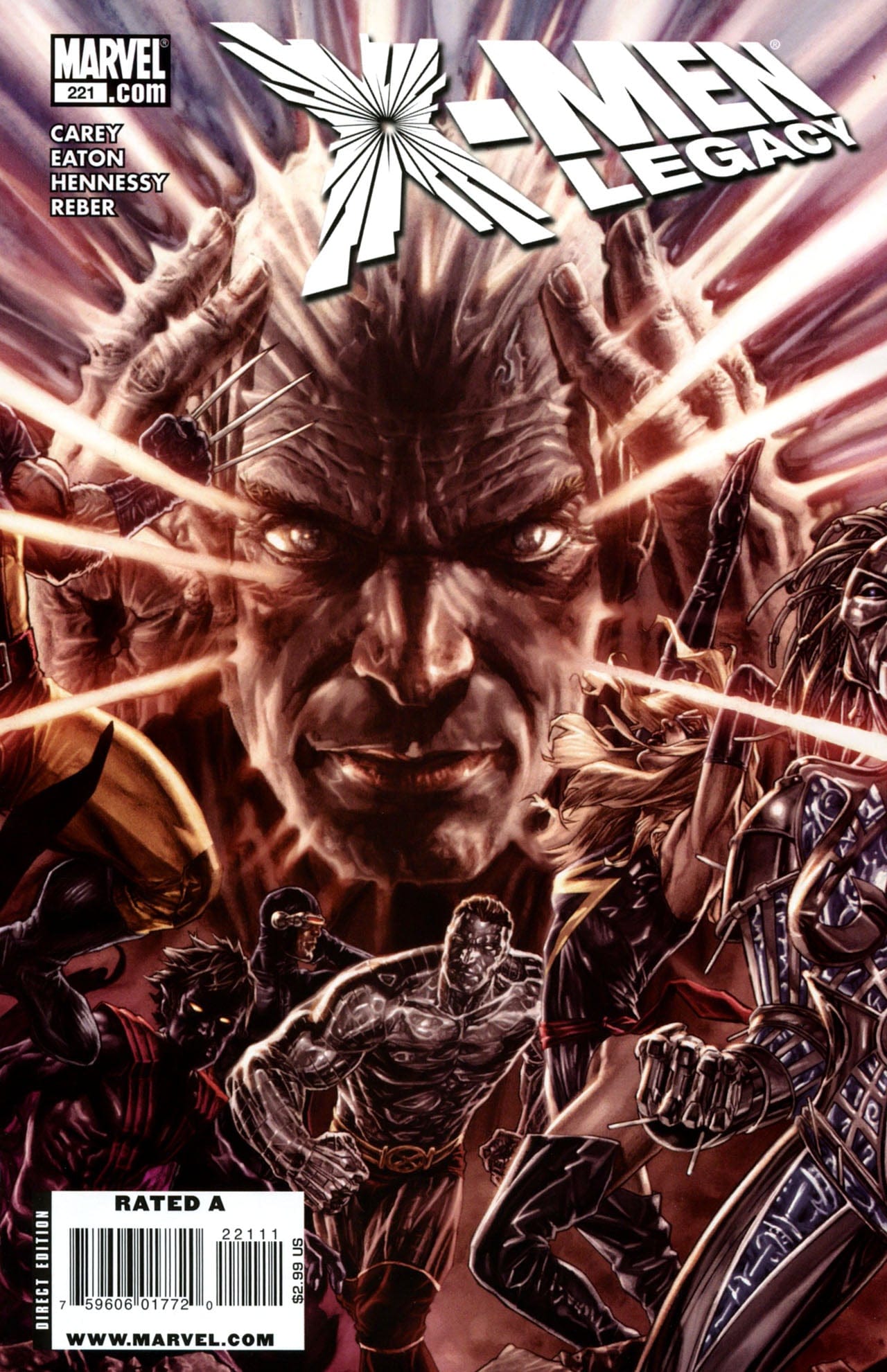 Marvel Comics X-Men: Legacy #221 [FN/VF]