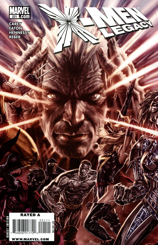 Marvel Comics X-Men: Legacy #221 [FN/VF]