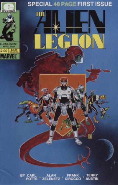 Marvel Epic Comics Alien Legion #1